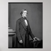 Jefferson Davis、President _War Image ポスター (正面)