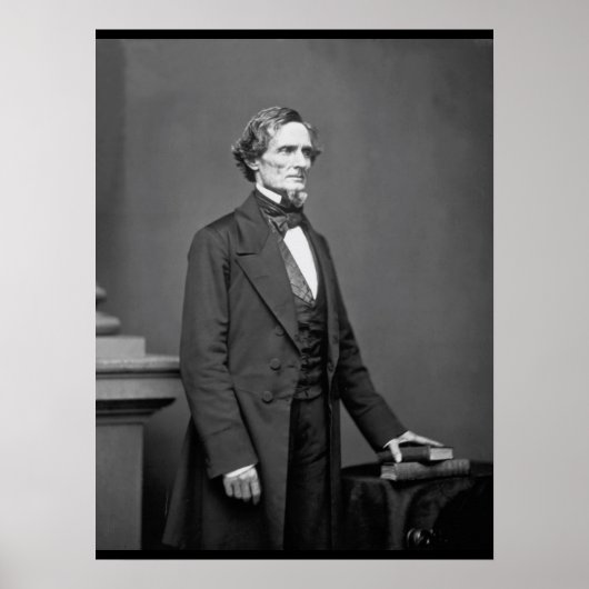 Jefferson Davis、President _War Image ポスター (正面)