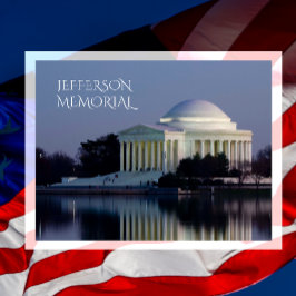 Jefferson Memorial Celebrate 250 years ポストカード