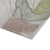 JEFFERSONVILLE、インディアナ: 地図 カッティングボード (角)