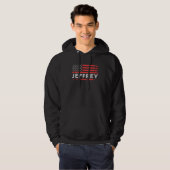 JEFFREYのためのアメリカ国旗 FOR JEFFREY パーカ (正面フル)