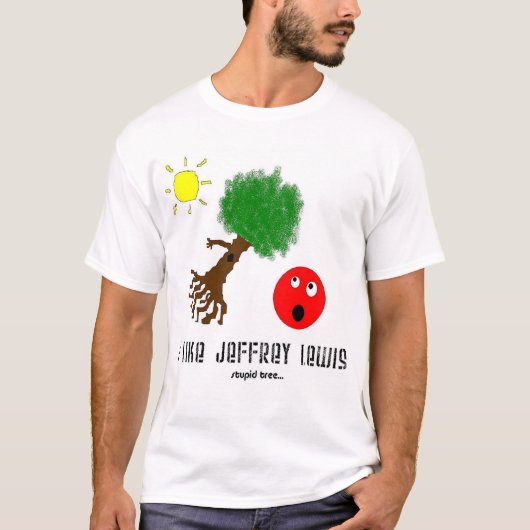 Jeffreyルイス Tシャツ (正面)