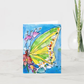 Jeffrey Shuttの年齢6著蝶 カード