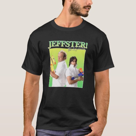 Jeffster VintageRetro Design boy Tシャツ (正面)