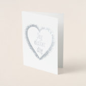 Jegのelskerの発掘、私はデンマーク語の愛します 箔カード (正面)