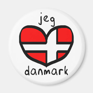 Jeg Elsker Danmark マグネット