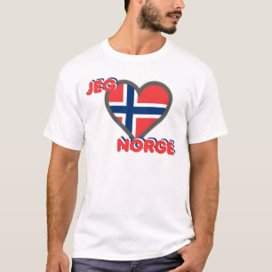 Jeg Elsker Norge (I愛ノルウェー) Tシャツ