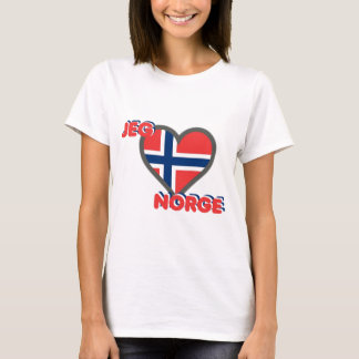 Jeg Elsker Norge (I愛ノルウェー) Tシャツ