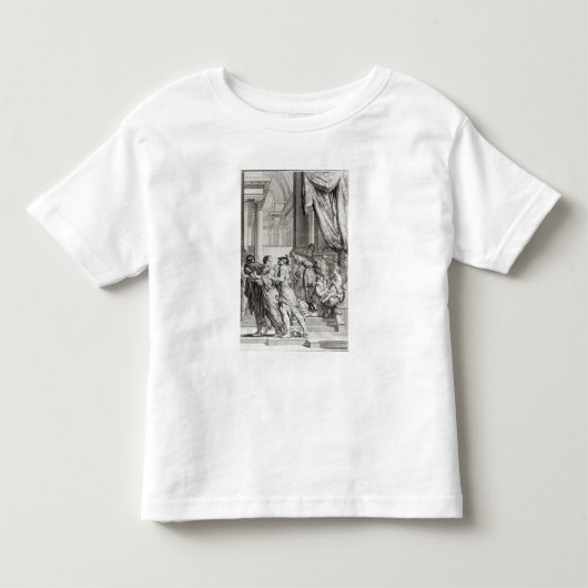 Jehoiada、エルサレムの宣言の高僧 トドラーTシャツ (正面)