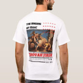 Jehovah Jireh：提供する神 – クリスチャン Tシャツ (裏面)