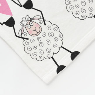 Jehovah’s Sheep/Love フリースブランケット