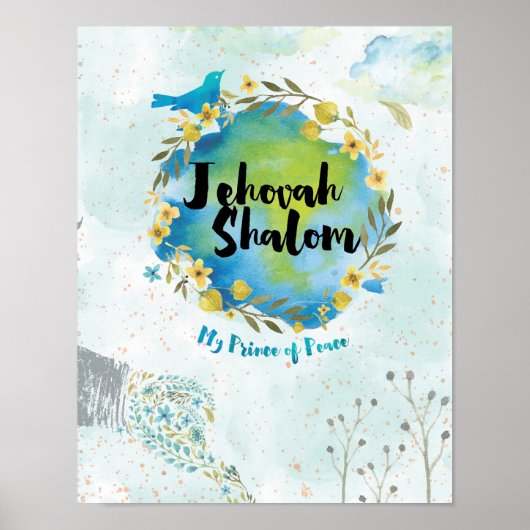 Jehovah Shalom – 平和の王子ポスター ポスター (正面)