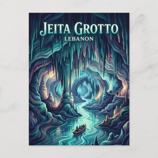 Jeita Grotto Lebanon ポストカード (正面)