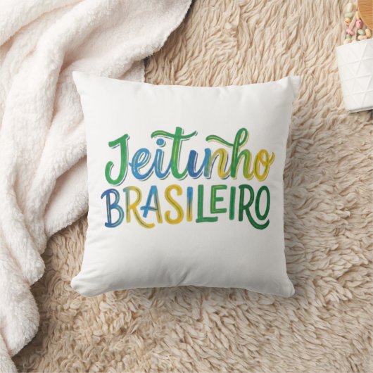 Jeitinho Brasileiro クッション (ブランケット)