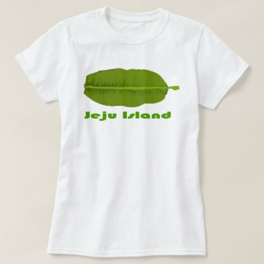Jejuの島 Tシャツ (デザイン正面)