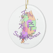 Jeju南朝鮮 セラミックオーナメント (左)