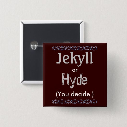 Jekyllかハイド 缶バッジ (正面&裏面)