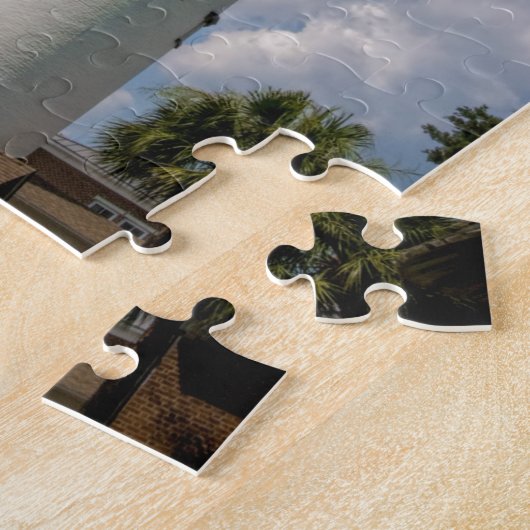 Jekyllの島のジョージアの灯台 ジグソーパズル (側面)