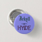Jekyllまたはハイドボタン 缶バッジ (正面&裏面)