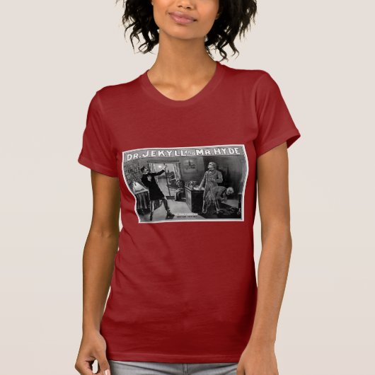 Jekyll先生およびハイド氏 Tシャツ (正面)