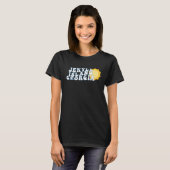 Jekyll Island Georgia GA Retro Wavy Family Vacatio Tシャツ (正面フル)