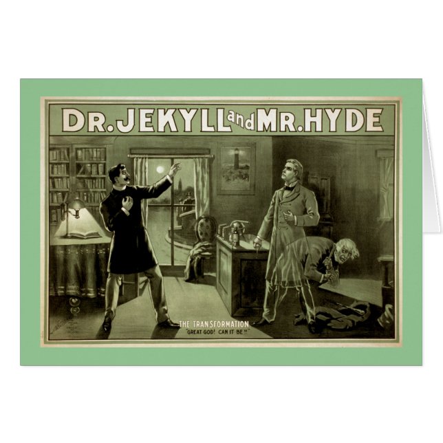 Jekyll Vintage Theater Poster先生 (正面横)