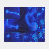 Jellfishの学校 フリースブランケット (正面(横))