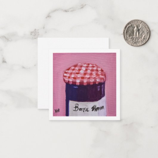 Jelly ノートカード (正面/裏面インサイチュ)