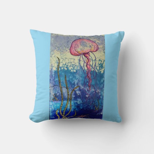 Jelly Fish Pillow クッション (正面)