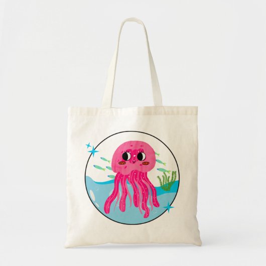 Jelly Fish Tote Bag トートバッグ (正面)