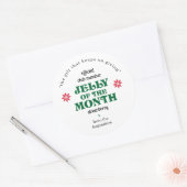 Jelly of the Month Club Jam Labels ラウンドシール (封筒)