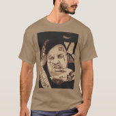 Jelly Roll Hand Drawn Portrait retro Tシャツ (正面)