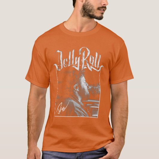 Jelly Roll Vintage family boy Tシャツ (正面)