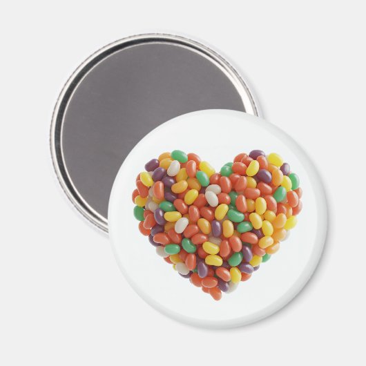 Jellybeans Heart マグネット (正面/裏面)
