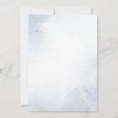 Jellyfish Elegant Ocean Bridal Shower 招待状 (裏面)