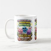 Jellyfish Hope Quote – Funny Brain Humor コーヒーマグカップ (左)