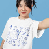 Jellyfish Marine Life Tシャツ