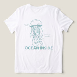 Jellyfish Ocean Vibes トライブレンドＴシャツ