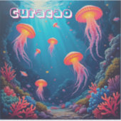 Jellyfish reef curacao シール (正面)