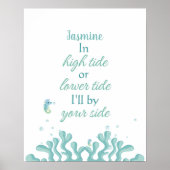 Jellyfish Tidal Comfort Customizable ポスター (正面)