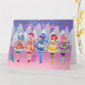 Jem and the Holograms Christmas card カード (黄色い花)