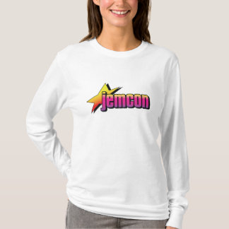JemConのロゴの長袖の女性のTシャツ Tシャツ