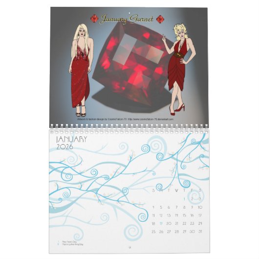 JemCon公式の2013のカレンダー カレンダー (1月 2026)