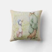 Jemimaの水溜アヒル及びキツネのクッション クッション (裏面)