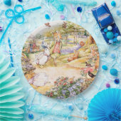 Jemima Puddle Duck氏と散歩キツネ ペーパープレート (パーティー)