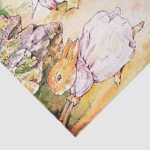 Jemima Puddle Duck氏と散歩キツネ 薄葉紙 (詳細)