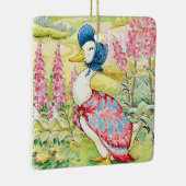 “Jemima Puddle Duck” by Beatrix Potter セラミックオーナメント (右)