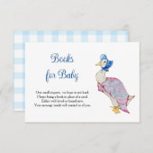 Jemima Puddleduck Books For Baby 出欠カード (正面/裏面)