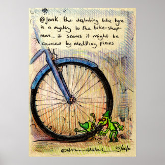 @jemK irkafirkaプリント ポスター