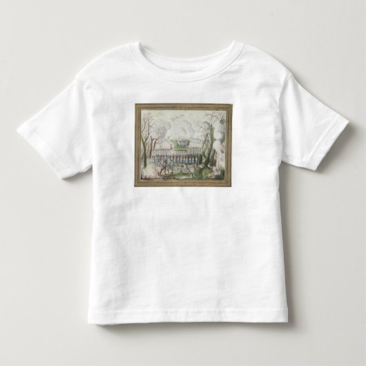 Jemmapesの戦い、1792年11月6日 トドラーTシャツ (正面)